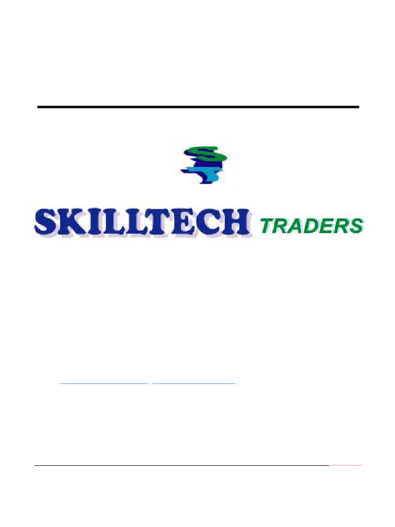 Skilltech Traders Company Profile | PDF | Duct (Flow) | Pipe (Fluid ...