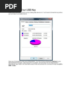 Format Your USB Key: Shift + Enter