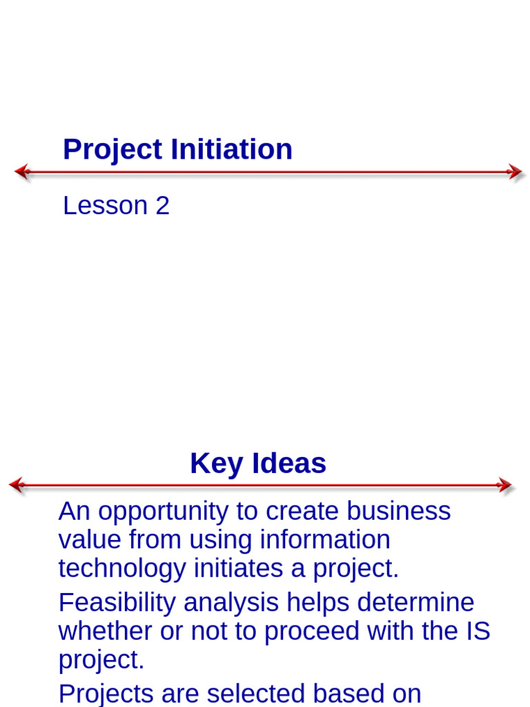 Project Initiation and Feasibility Analysis | PDF | Net Present Value ...
