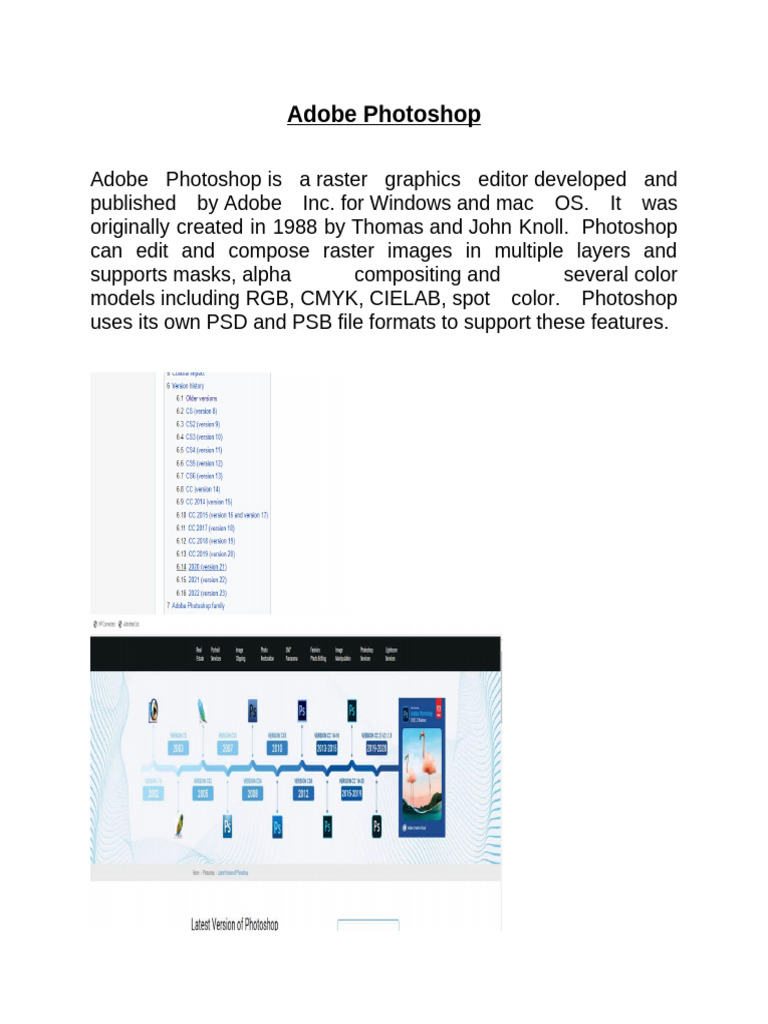 PSD vs PSB in Adobe Photoshop | PDF