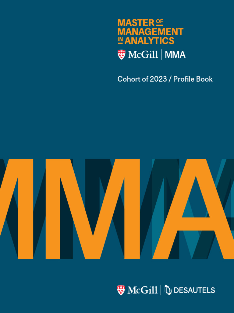 ProfileBook MMA6s | PDF | Machine Learning | Analytics