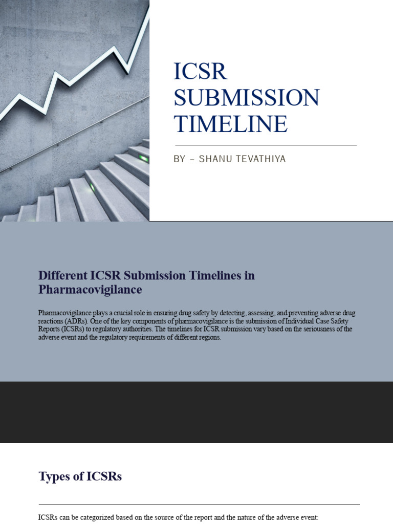 ICSR Submission Timelines in Pharmacovigilance | PDF ...