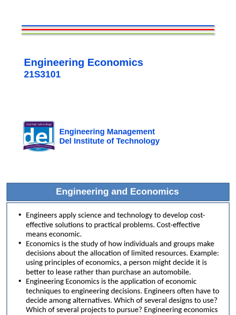Engineering Costs in Decision Making | PDF | Economics | Economies