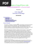 A Guide to Using EViews_Johnson_00_a