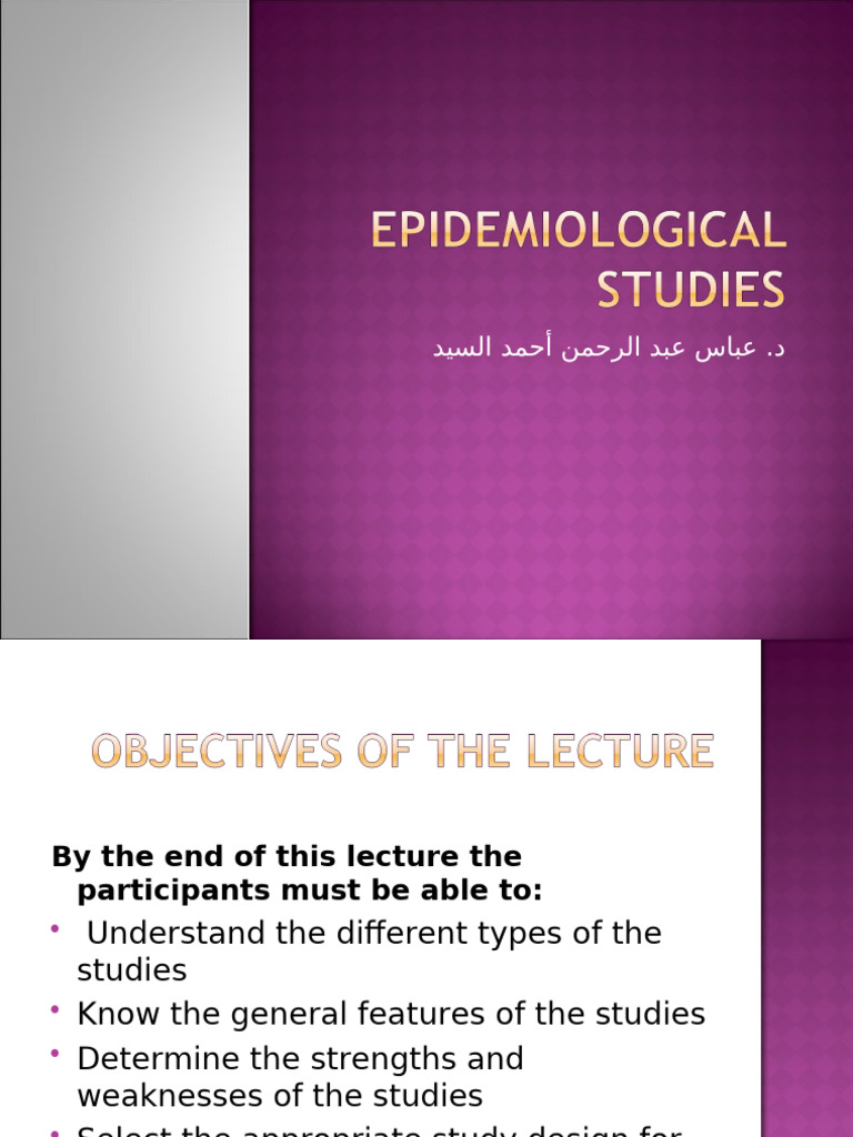 Understanding Study Designs in Research | PDF | Cohort Study | Medicine