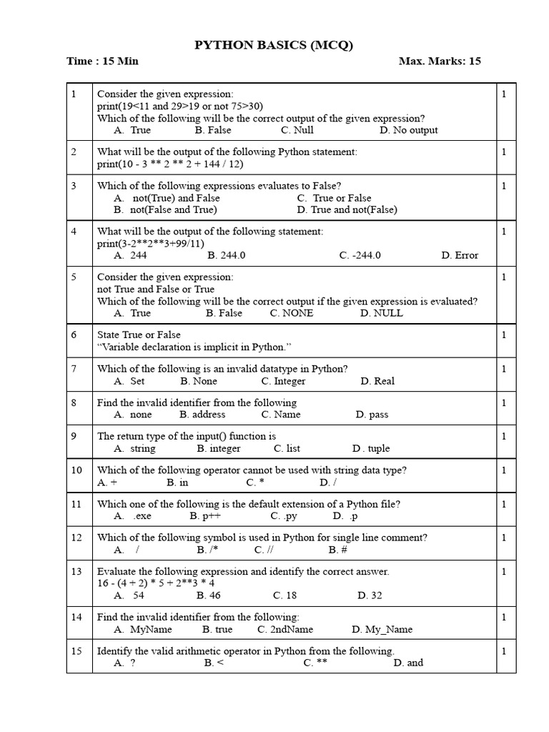 Python Basics - 250907 - 045539 | PDF | Python (Programming Language ...