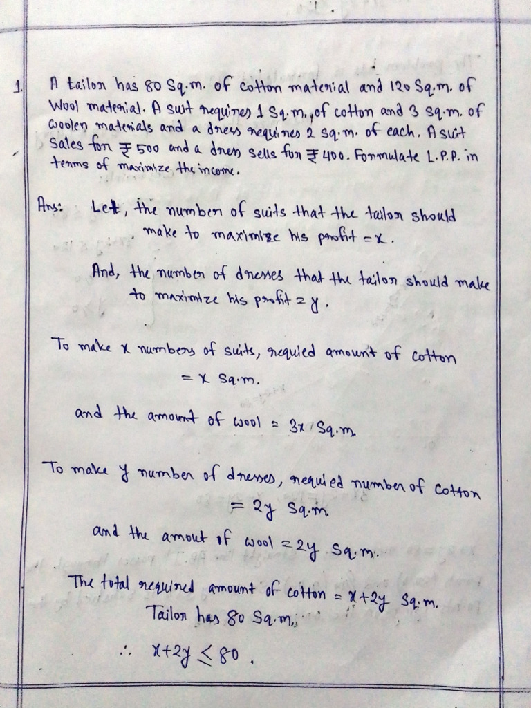 Math Assign Ques No 1 | PDF