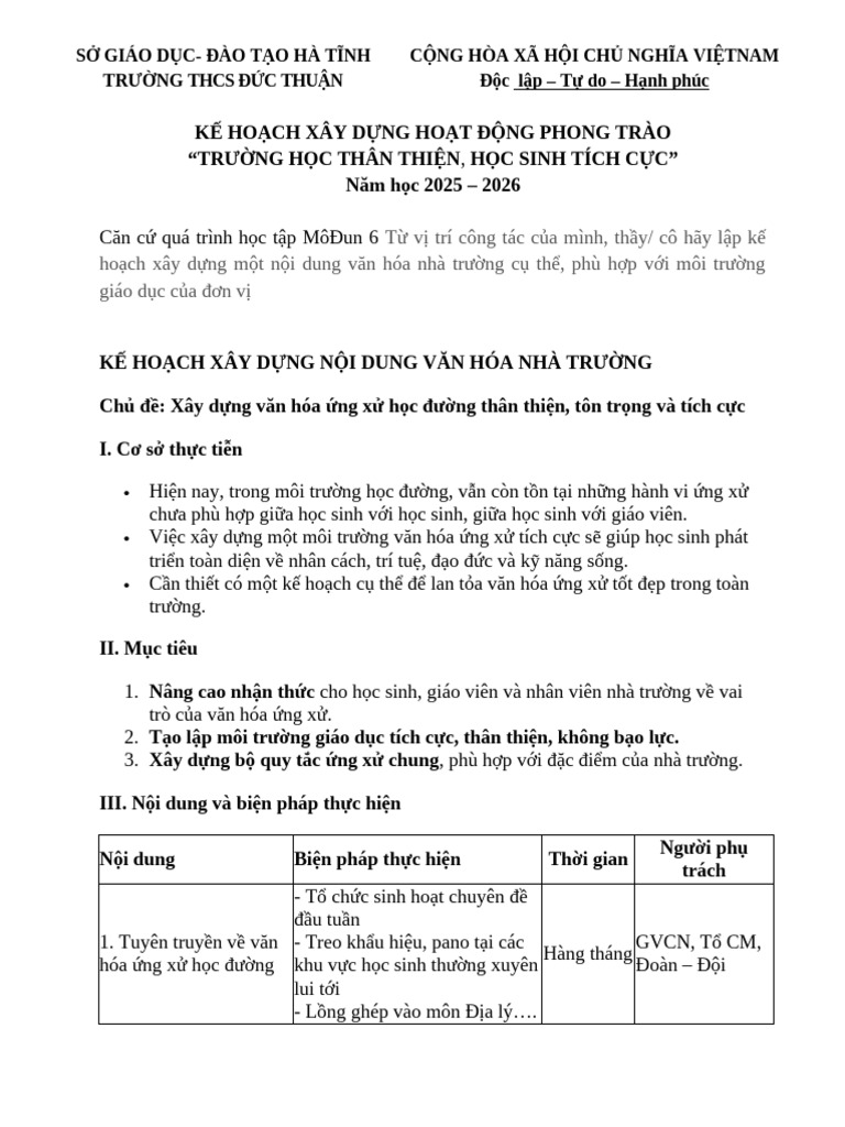 Bài Thu Ho CH Module 6 | PDF