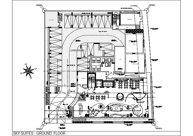 Ground Floor Layout for Sky Suites | PDF