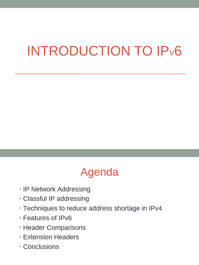 IPv6 Protocol | PDF | Ip Address | I Pv6