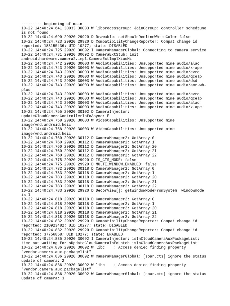 Log Cat 1761122424565 | PDF | Computer Programming | Computing