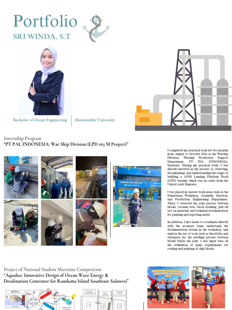 Ocean Engineering Portfolio Overview | PDF