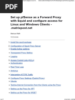 Configuring Proxy Chaining for Forcepoint | PDF | Proxy Server | World ...