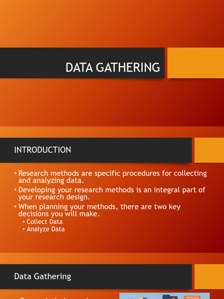 Effective Data Gathering Methods | PDF | Experiment | Quantitative Research
