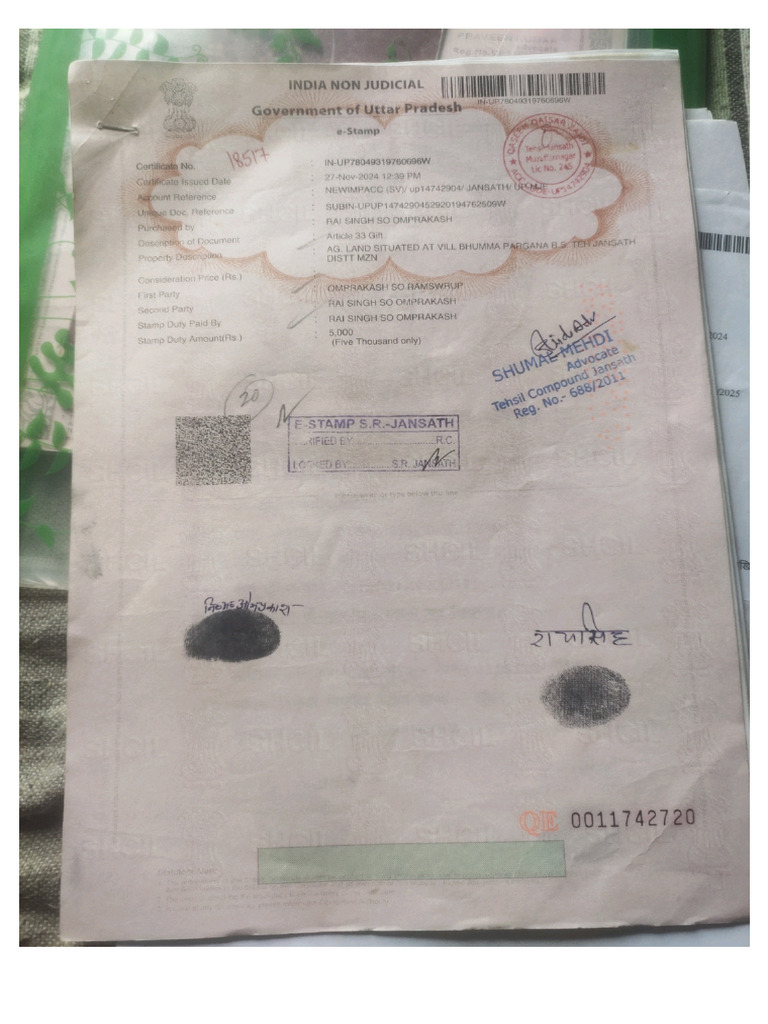 Land Papers 1200 | PDF
