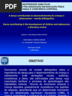 REVISÃO BIBLIOGRÁFICA SOBRE A IMPORTANCIA DA DANÇA