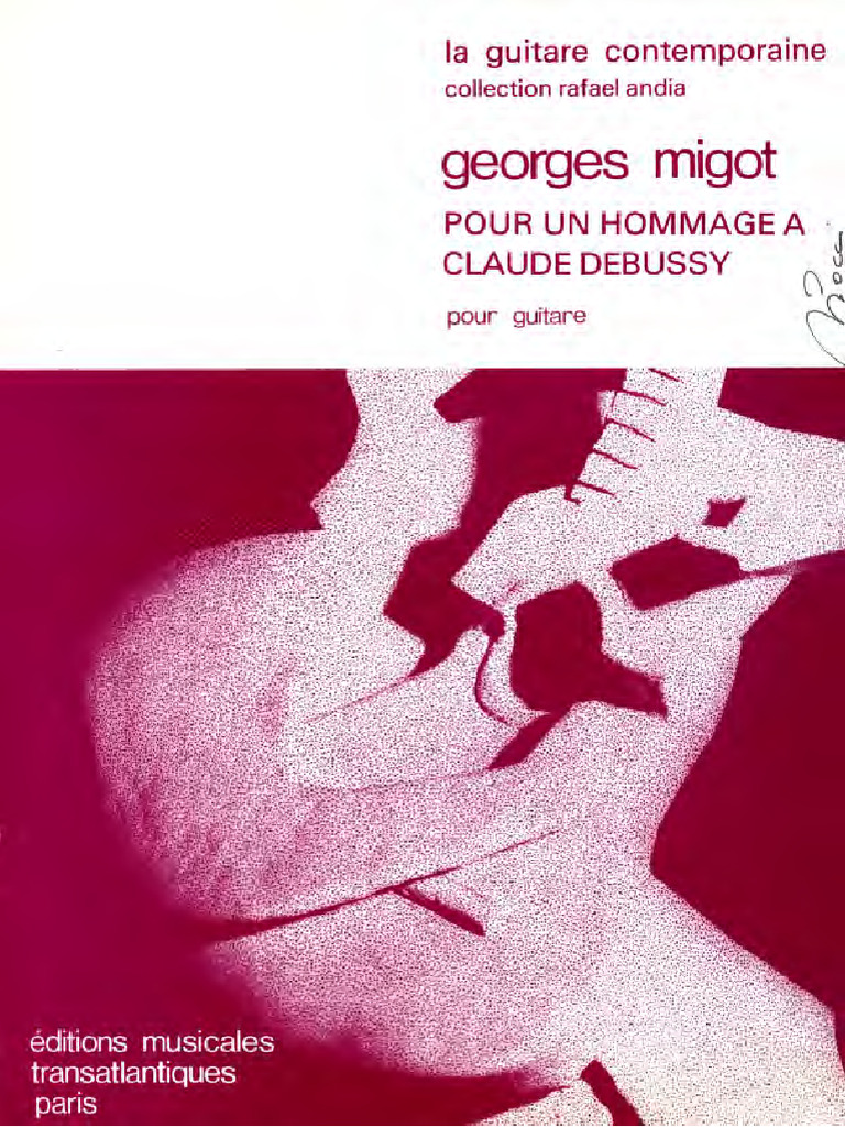 Migot Pour Un Hommage A Debussy | PDF