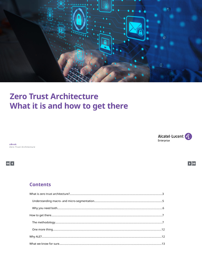 Understanding Zero Trust Architecture | PDF | Internet Of Things ...