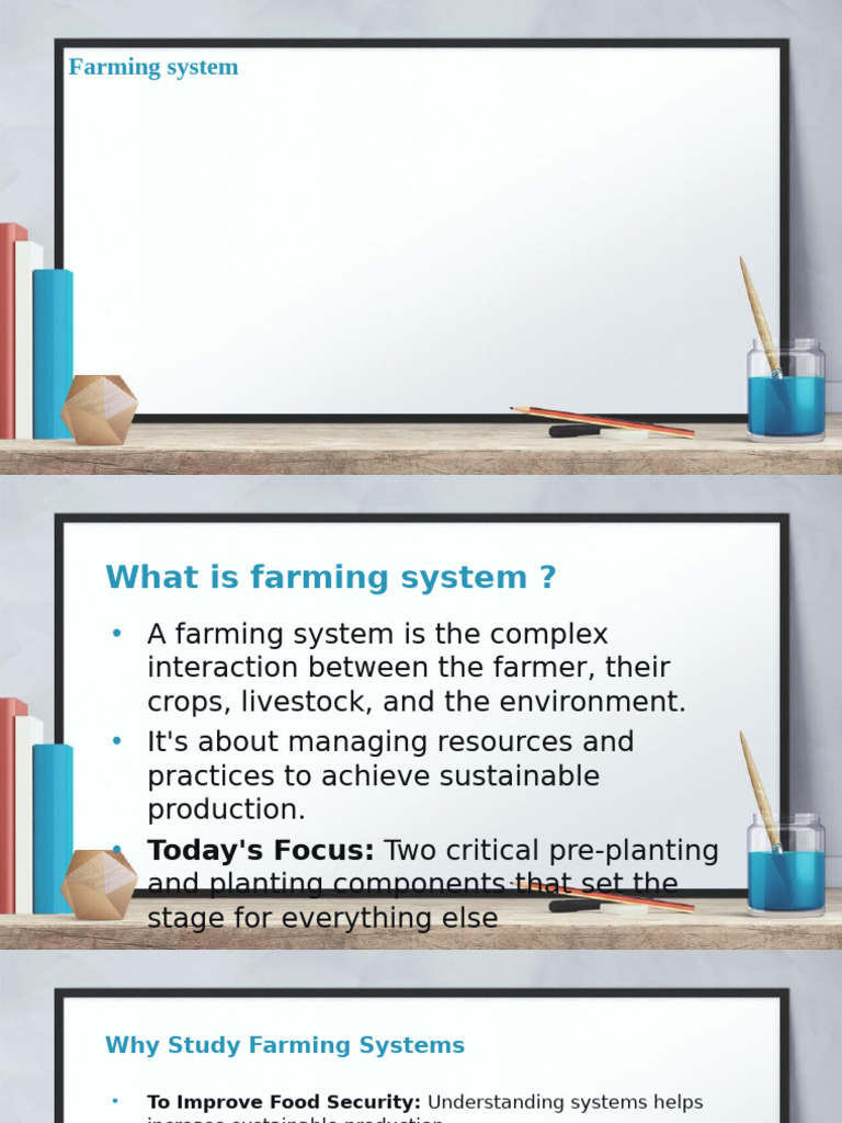 Understanding Farming Systems Explained | PDF | Agriculture | Intensive ...
