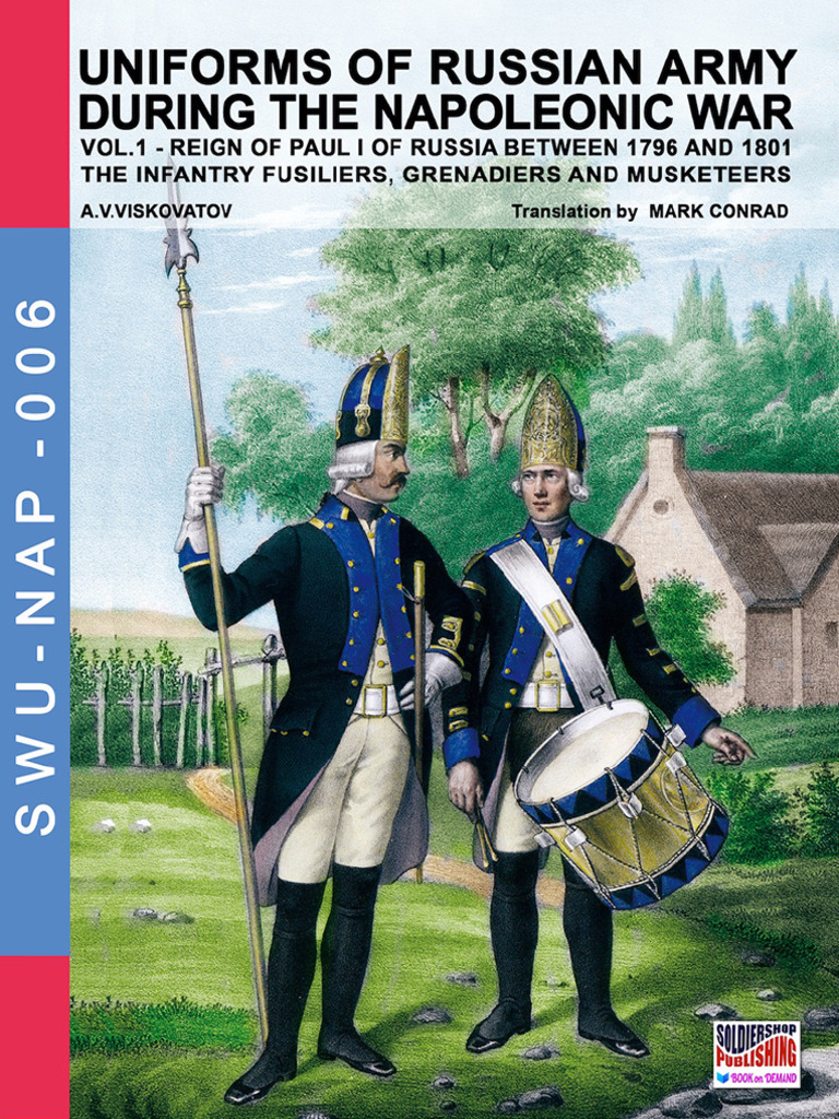 Russian Army Uniforms 1796-1801 | PDF | Russian Empire | Corps