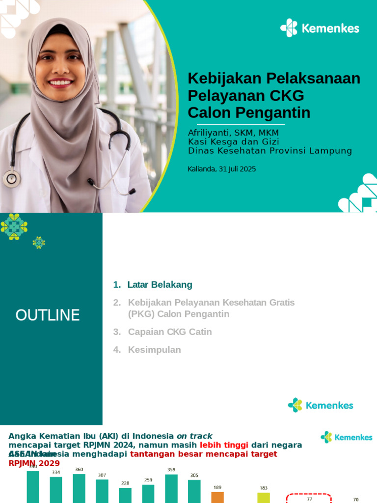 Kebijakan Pelaksanaan CKG Catin | PDF