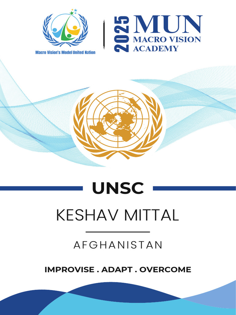 UNSC Academy Macro Vision 2025 Participants | PDF