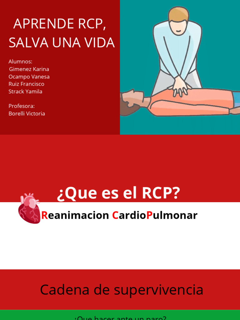 ¿Qué Es El RCP? | PDF