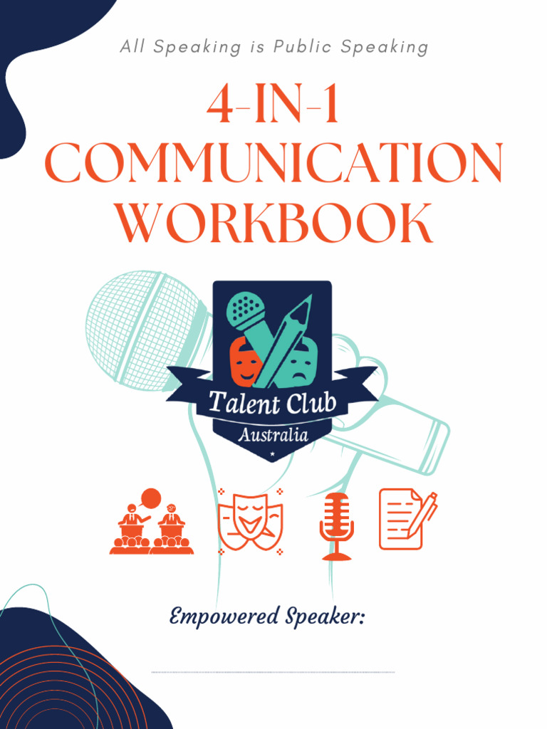 4-in-1 Communication Skills Workbook | PDF | Public Speaking ...