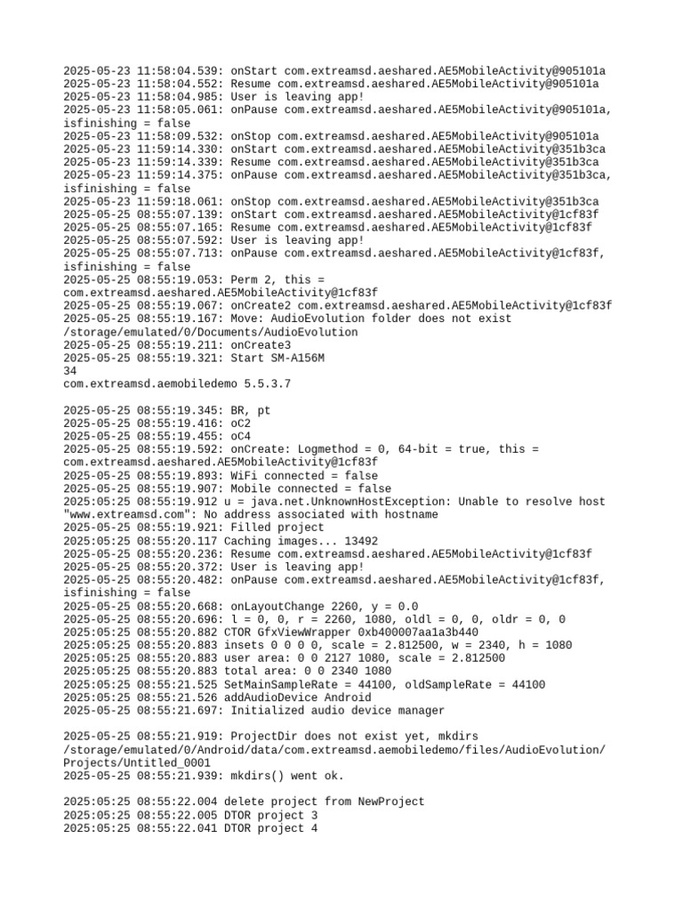AE5 Mobile Activity Log Analysis | PDF | Usb | Computer Science
