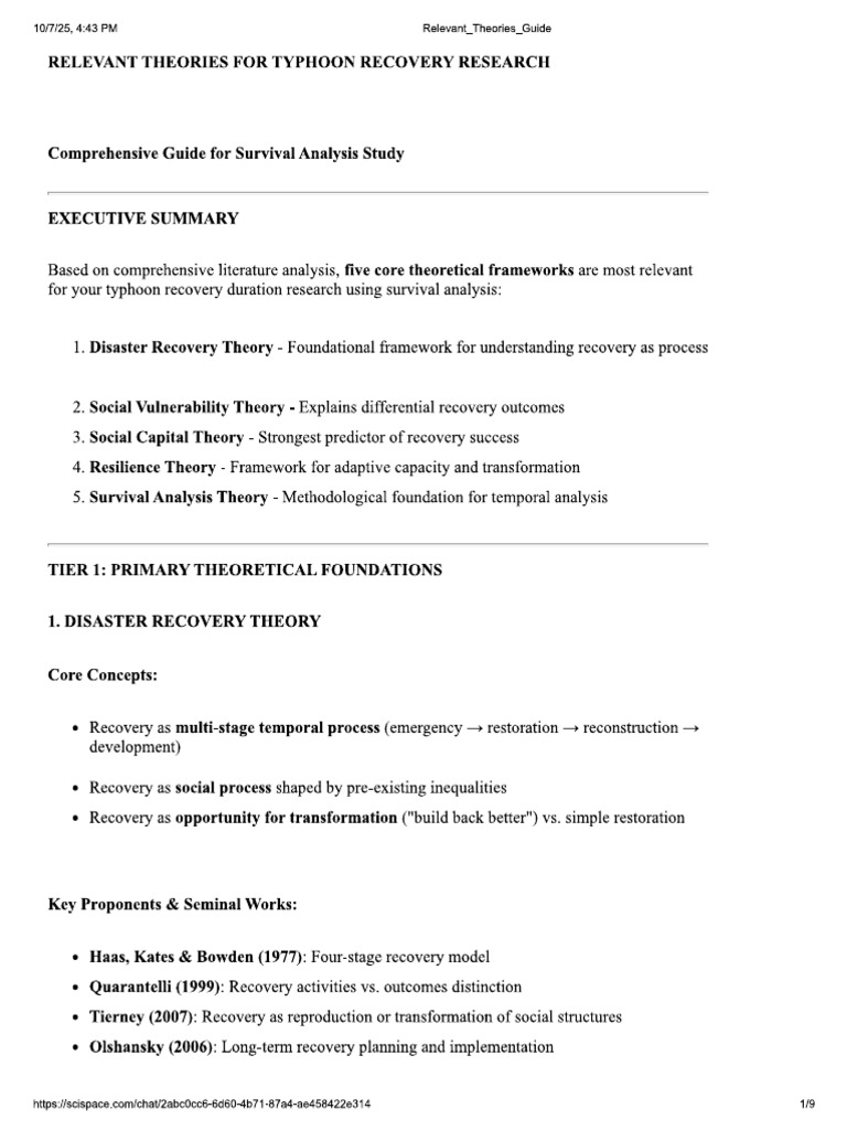 Theories | PDF