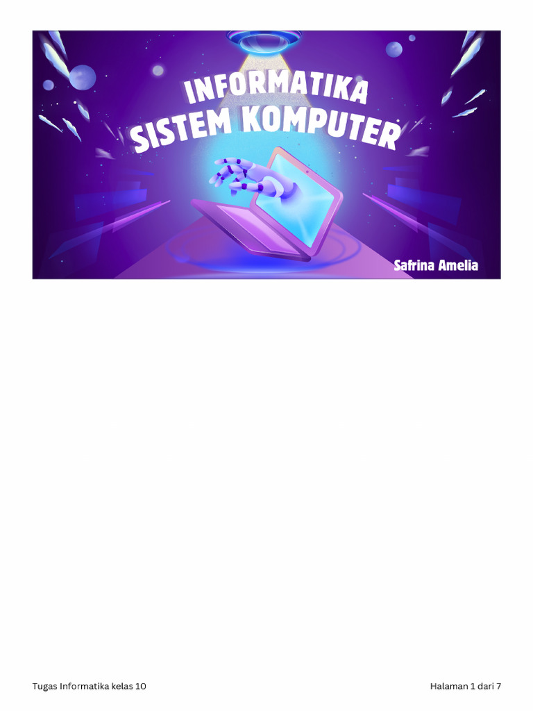 Tugas Informatika Kelas 10 - 20251022 - 093904 - 0000 | PDF