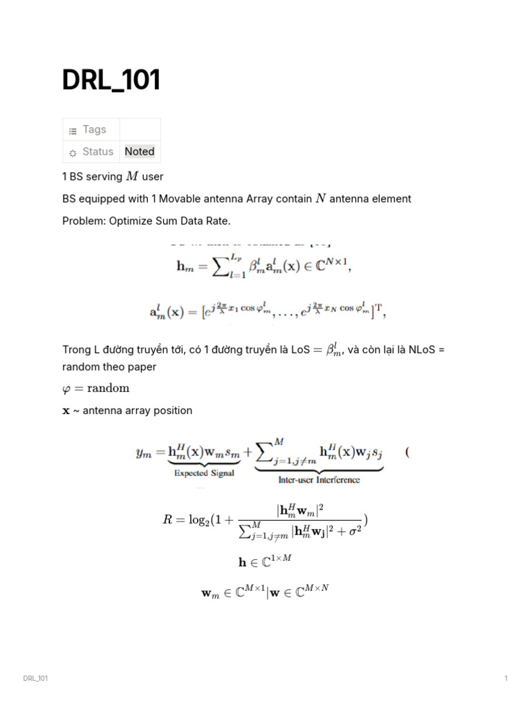 DRL 101 | PDF