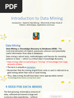 KDD Process Steps in Data Mining | PDF | Data Mining | Data