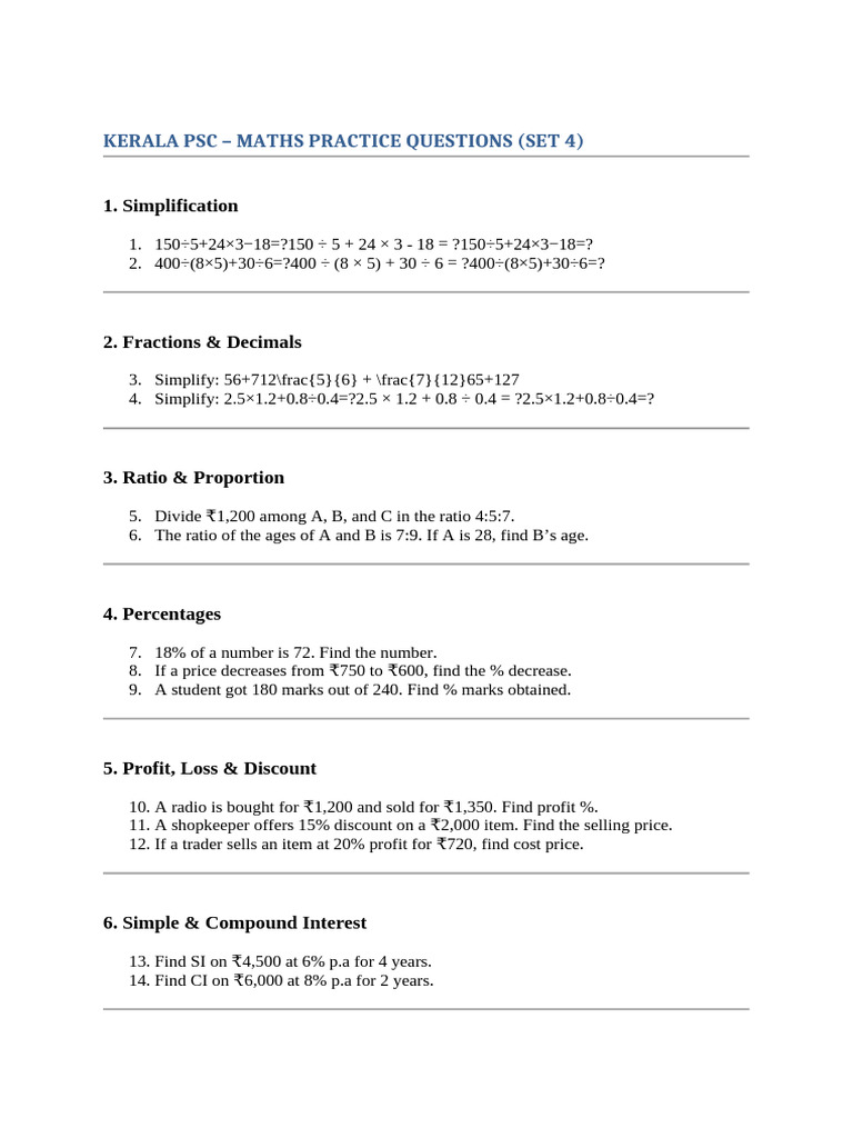 mathset4 | PDF | Area | Ratio