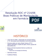 09 00 Hugo Guedes de Souza - Apresentacao_RDC_214_06_aprimoramento_tecnico