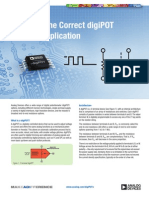 Choosing The Correct Digipot