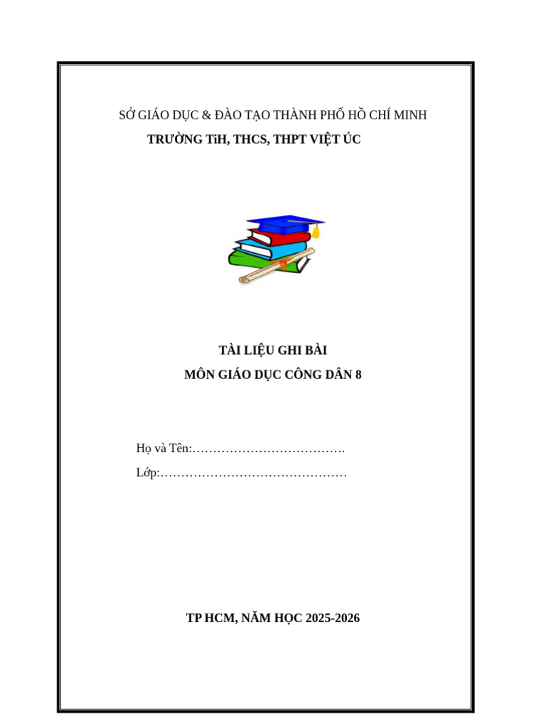 N I Dung Ghi Bài GDCD 8 | PDF