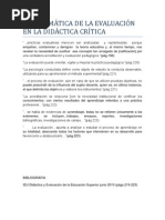 Download PROBLEMTICA DE LA EVALUACIN EN LA DIDCTICA CRTICA by Matthew Singleton SN93723950 doc pdf