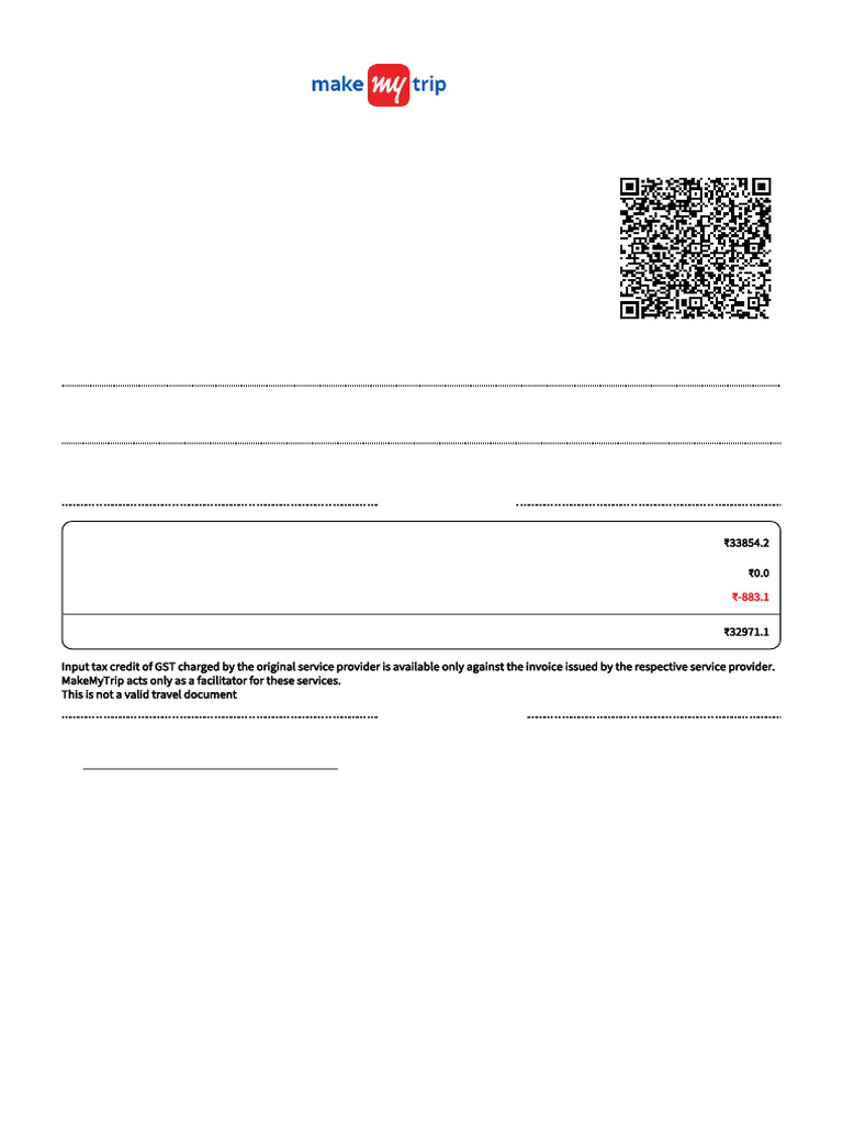 HOTEL-NH71051433111166 | PDF | Invoice | Receipt