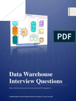 Data Warehouse Interview Questions