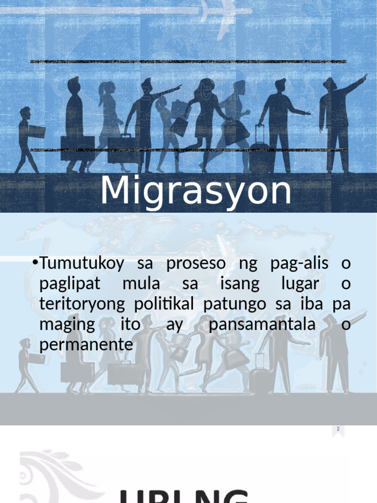 Migrasyon | PDF