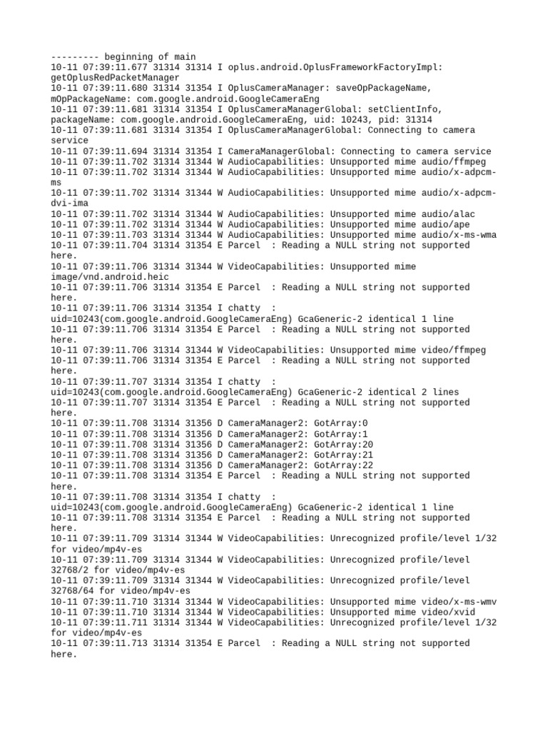 Log Cat 1760148551598 | PDF | Computing | Computer Programming