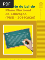 Projeto de Lei Do Plano Nacional de Educao Pne 2011_2020