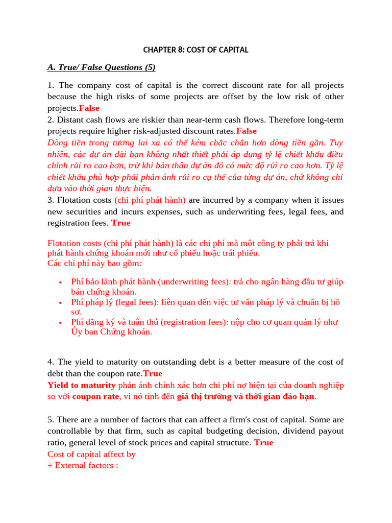 Cost of New Common Stock Analysis | PDF | Cost Of Capital | Dividend