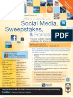 Social Media, Sweepstakes, and Promotions