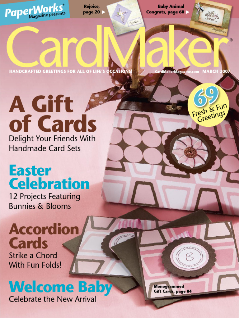 CardMaker March 2007 | PDF