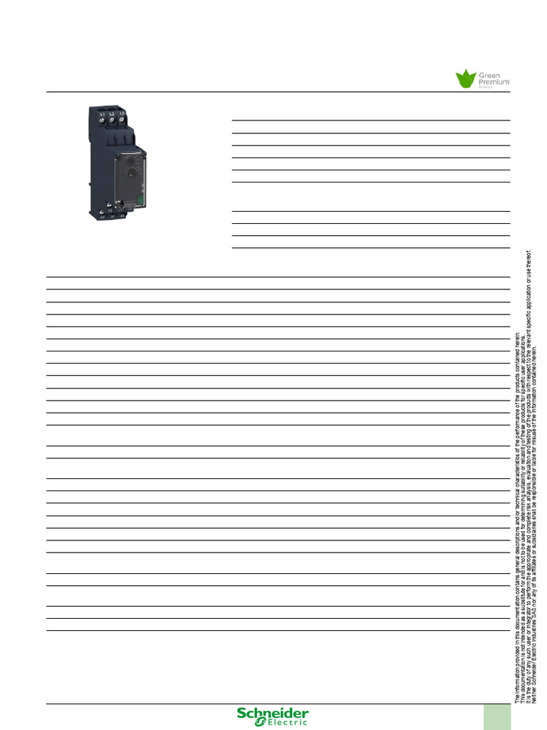 RM22TU23 Control Relay Overview | PDF | Relay | Electromagnetism