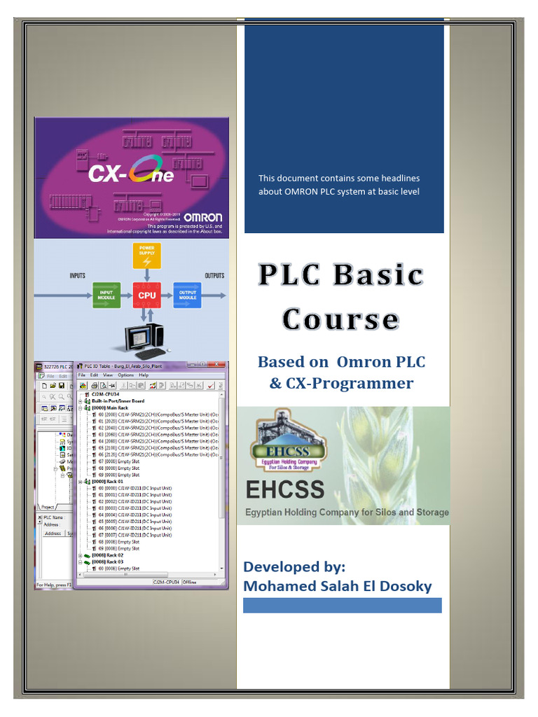 Omron PLC Basic Course Overview | PDF | Relay | Programmable Logic ...