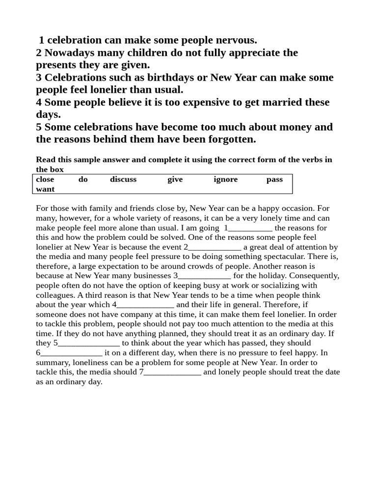 Celebrations Text | PDF