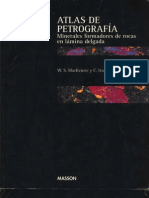 Atlas de Petrografía - Minerales Formadores de Rocas en Lámina Delgada